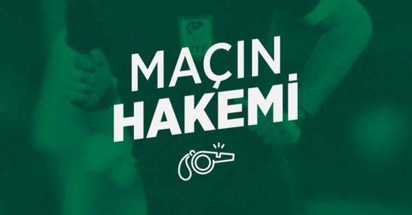 Bursaspor – Artvin Hopaspor maçının hakemi belli oldu