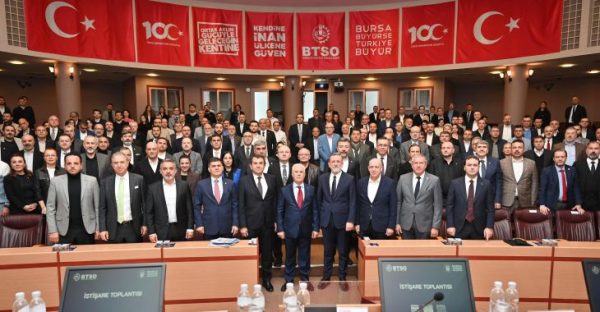 Başkan Mustafa Bozbey, BTSO’nun konuğu oldu