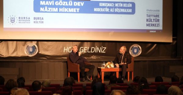 ‘Mavi gözlü dev’ Nâzım Hikmet, Bursa’da anıldı