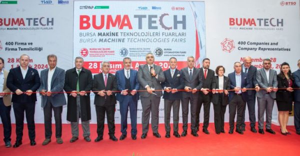 Bursa BUMATECH Fuarı ziyarete açıldı