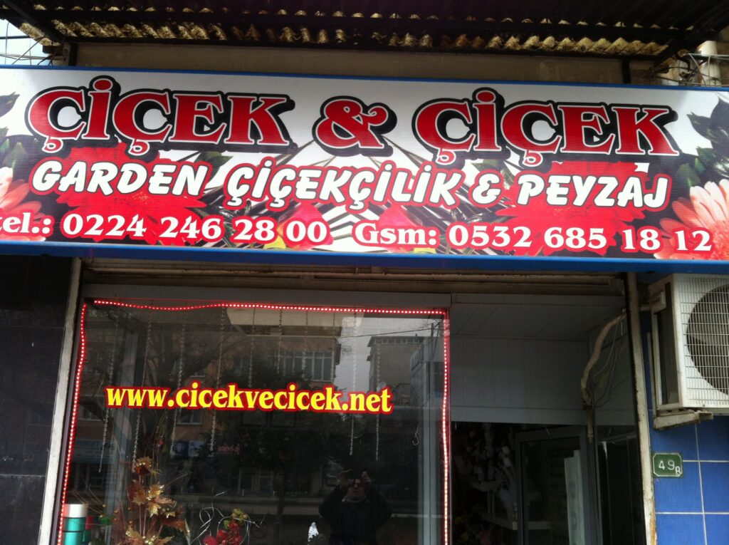 Bursa Çiçek Bahçesi-Garden Çiçekçilik