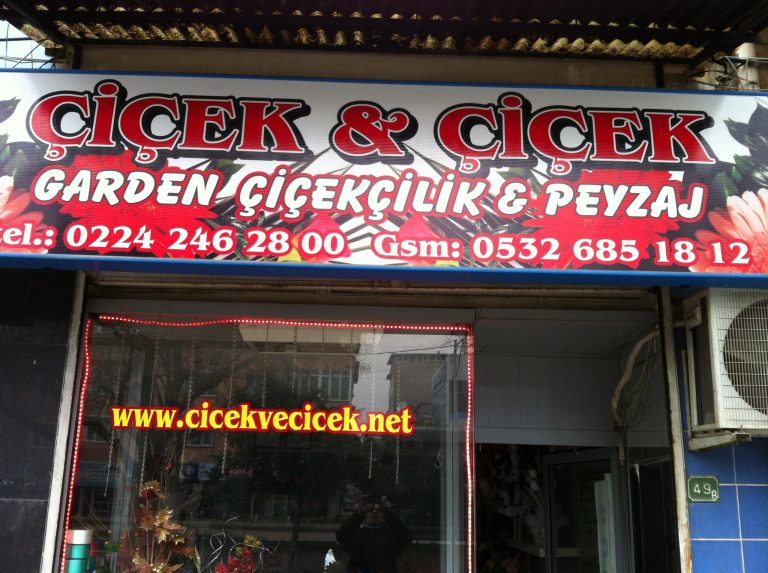 Bursa Çiçek Bahçesi-Garden Çiçekçilik