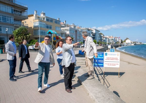 Bursa Sahilleri, Büyükşehir Belediyesi ile Güzelleşiyor