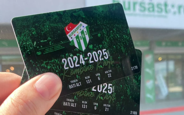Bursaspor’un 8 maçlık kombineleri bugün satışta