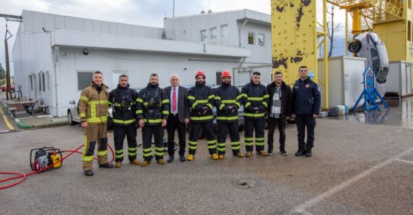 Filistinli ‘alev avcıları’, Bursa’da eğitiliyor