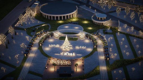 Bursa’da ‘Yeni Yıl Meydanı’ Hazırlıkları Başladı