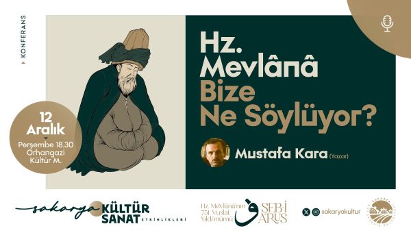 Prof. Dr. Mustafa Kara, Orhangazi’de Mevlana Konulu Konferans Verecek