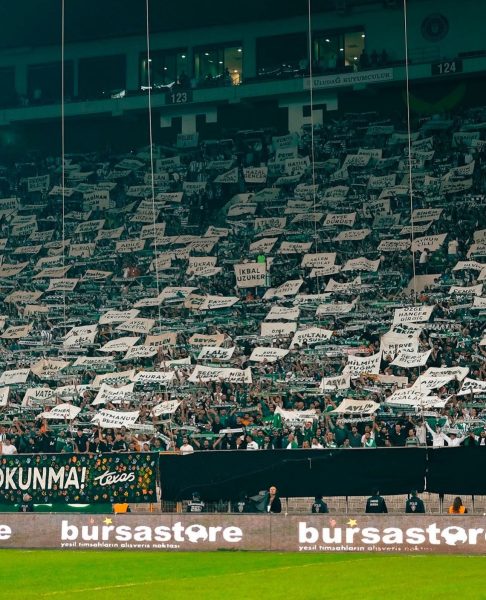 TFF’den Bursaspor taraftarlarına ödül!