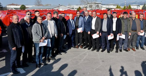 Büyükşehir’den kırsal mahallelere yangın tankeri