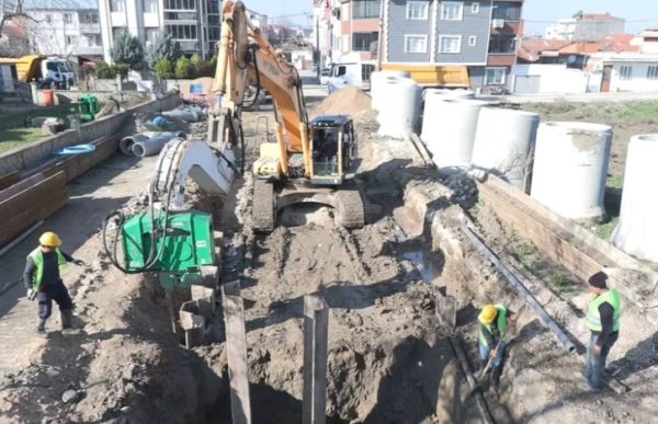 Bursa Büyükşehir’den Sağlıklı Altyapı İçin Hız Kesmeyen Yatırımlar
