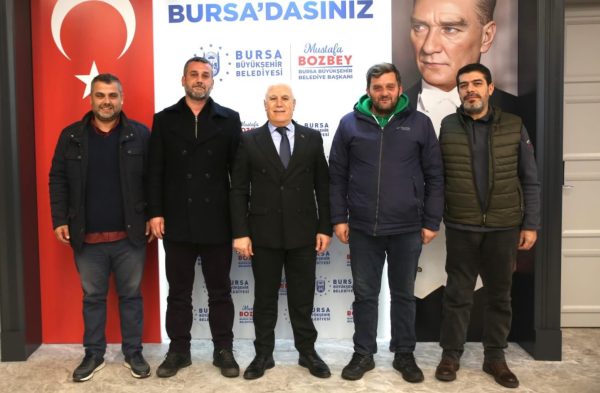 Teksas’tan Mustafa Bozbey’e ziyaret