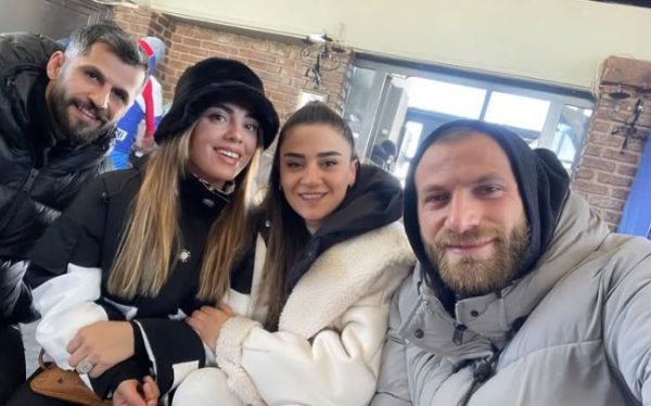 İlhan Depe ve Sedat Cengiz’den Uludağ’da kar keyfi