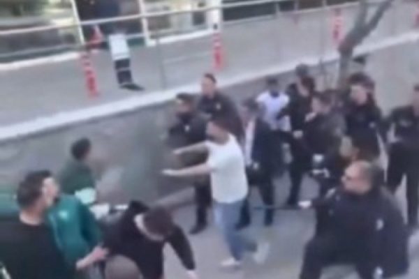 Bursasporlu taraftarlara sert müdahale! Görüntüler ortaya çıktı…