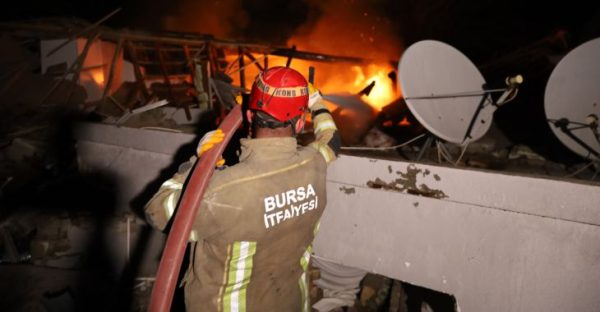 Bursa İtfaiyesi’nden Şubat ayında 1188 olaya müdahale