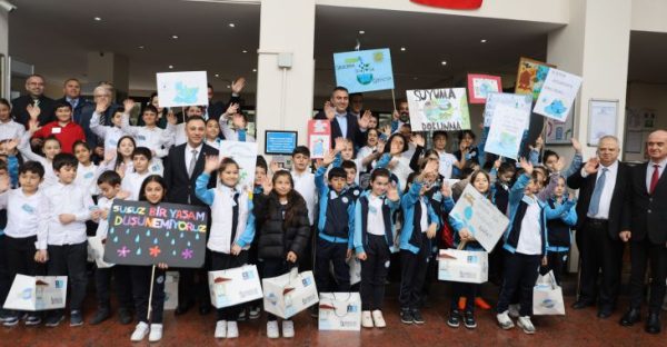 Büyükşehir’le çocuklara su bilinci aşılandı
