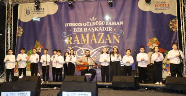 Bursalı çocuklardan Su Günü’ne özel konser