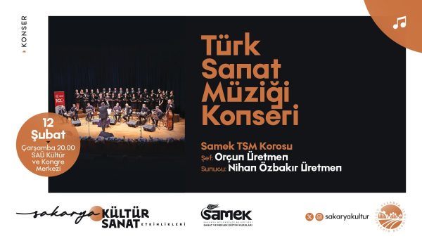 SAMEK Türk Sanat Müziği Korosu, Müzikseverlerle Buluşmaya Hazırlanıyor