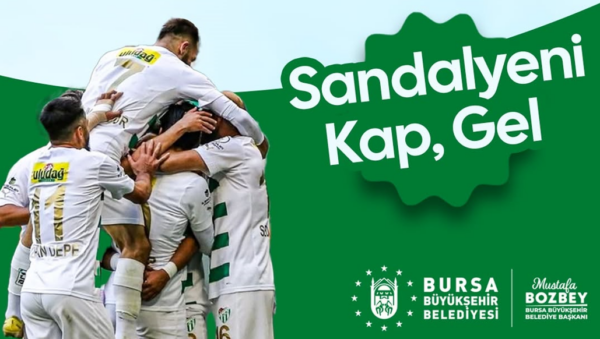 Bursaspor’un maçı Acemler’de dev ekranda