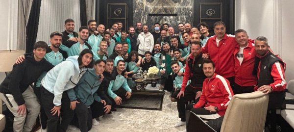 Bursaspor’dan Enes Çelik’e geçmiş olsun ziyareti