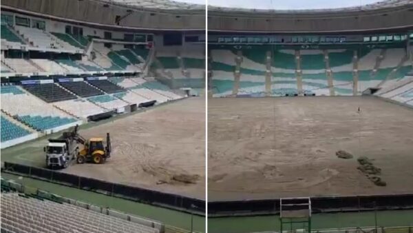 Bursaspor’da saha zemini kaldırıldı – Bursasporx.com