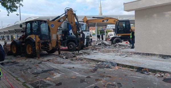 Bursa Terminali’nde altyapı çalışmaları hızlandı