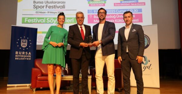 Ömer Erdoğan, Bursa Uluslararası Spor Festivali’nin konuğu oldu