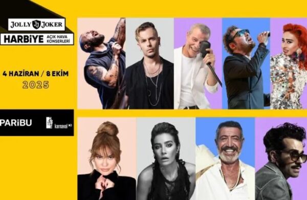 Jolly Joker Harbiye Açıkhava Konserleri’nde Müzik Zamanı Başlıyor