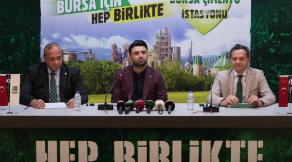 Bursa Çimento’dan Bursaspor’a istasyon desteği