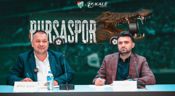 Bursaspor’a otobüs sponsoru Kale Turizm oldu