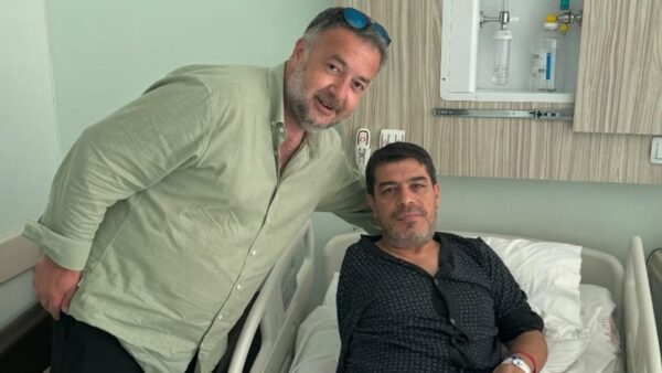Fatih Karayılan’dan Mehmet Güzelsöz’e hastane ziyareti