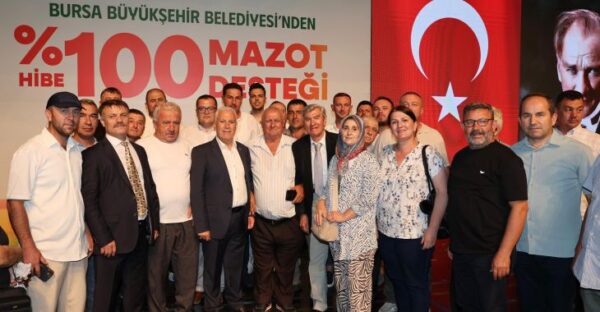Bursa Büyükşehir’den üreticiye güçlü katkı: Yüzde 100 hibeli mazot desteği