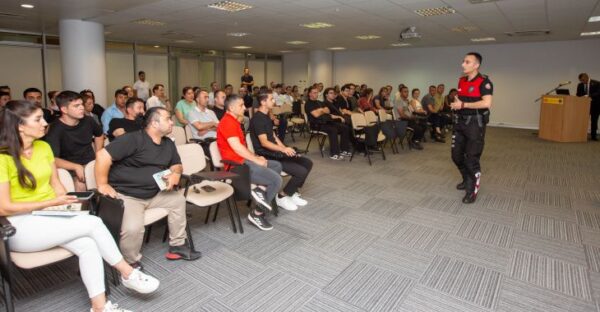 BURFAŞ personeline ‘diksiyon, iletişim ve asayiş’ eğitimi
