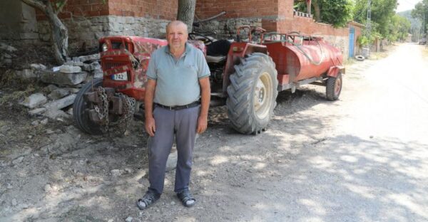 Başkan Bozbey’den fedakar çiftçiye teşekkür