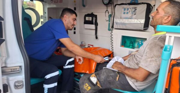 Büyükşehir’den yangın bölgesinde sağlık hizmeti