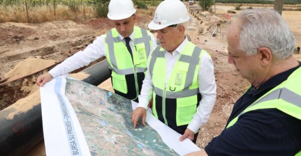 Çınarcık Barajı’nın suyu 1 Eylül’de Bursa’yla buluşuyor