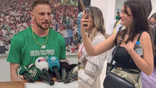 Bursaspor kalecisi Anıl Atağ’a maç sonu tatlı sürpriz