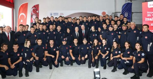 Harmancık’a tam donanımlı itfaiye binası