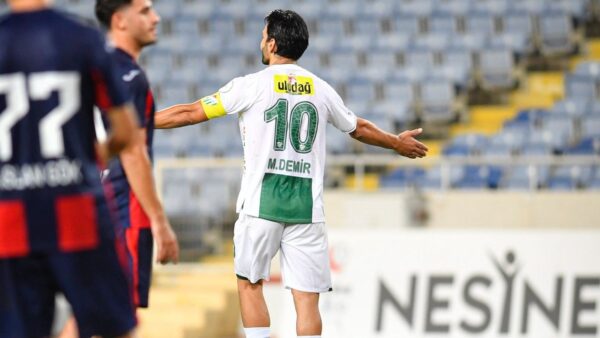 Bursaspor Teknik Direktörü Çağlayan’dan Muhammet Demir açıklaması