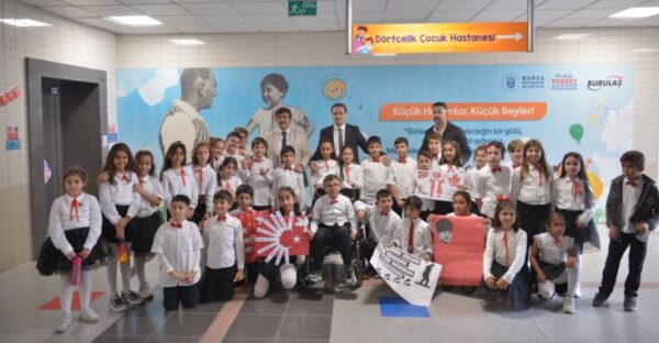 Öğrencilerden Cumhuriyet Bayramı’na özel çalışma
