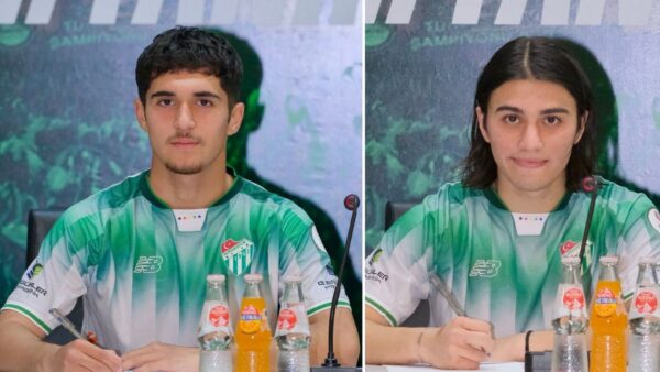 Bursaspor iki oyuncusunun sözleşmesini 2028’e kadar uzattı