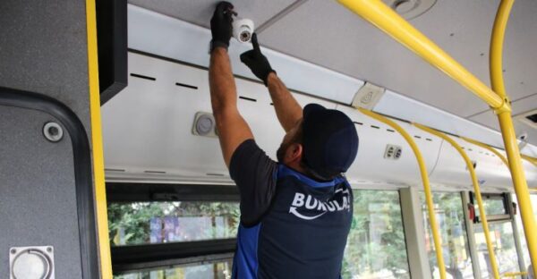 Bursa’da otobüsler daha da güvenli