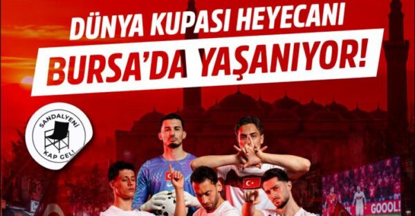 Sandalyeni kap gel, milli heyecana ortak ol