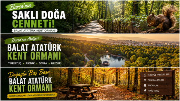 Bursa’nın Şehir İçindeki Saklı Cenneti: Balat Atatürk Kent Ormanı