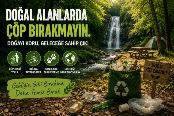 Doğal Alanlarda Çöp Bırakmayın: Bursa’nın Doğasını Birlikte Koruyalım