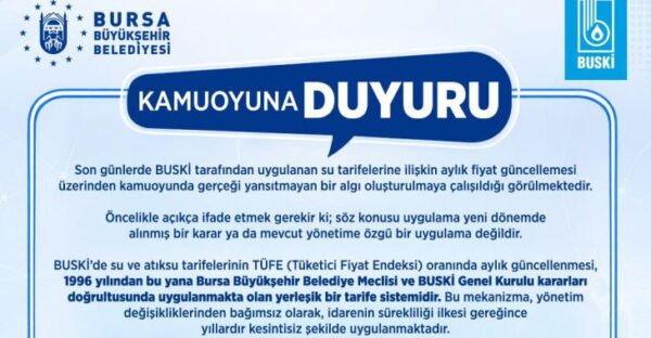 KAMUOYUNA DUYURU