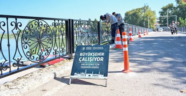 Büyükşehir’den Gölyazı’da kapsamlı bakım çalışması