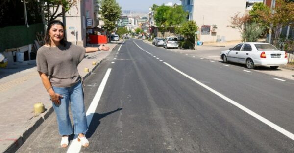 Büyükşehir Nilüfer’de Dumlupınar Caddesi’ni yeniledi